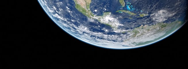 earth in space